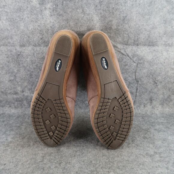 Dr Scholls Shoes Womens 8.5 Booties Fashion Wedge Lace Up Comfort Desert Classic - Picture 10 of 14